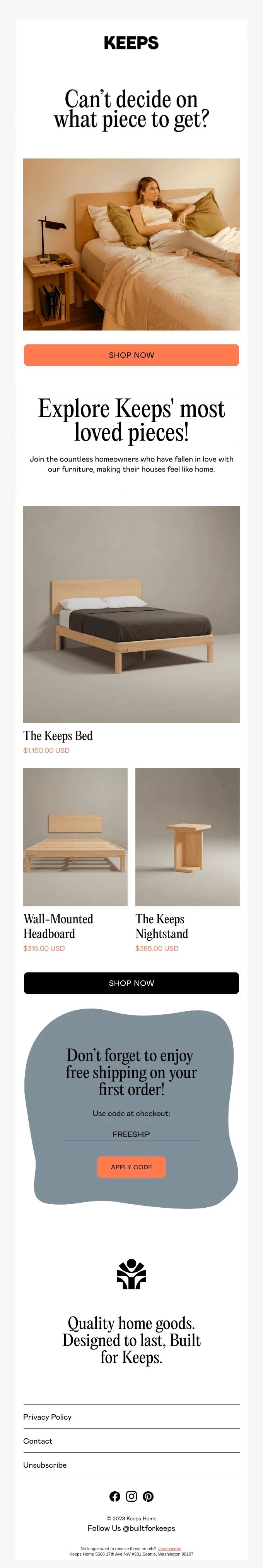 newsletter template