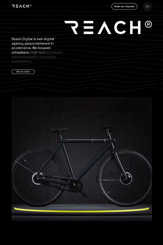 Reach Digital landing page