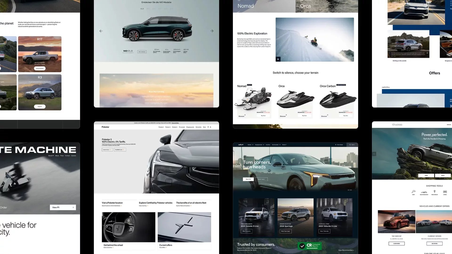 10 Best Automotive Website Examples for 2025