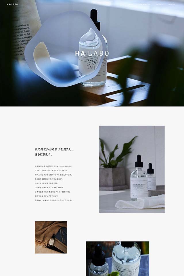 HA-LABO landing page