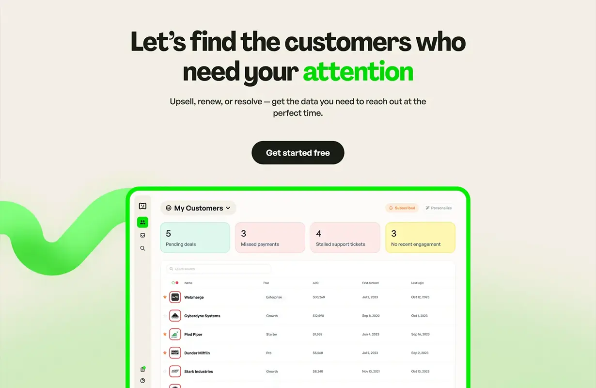 Pano website vibrant gradient