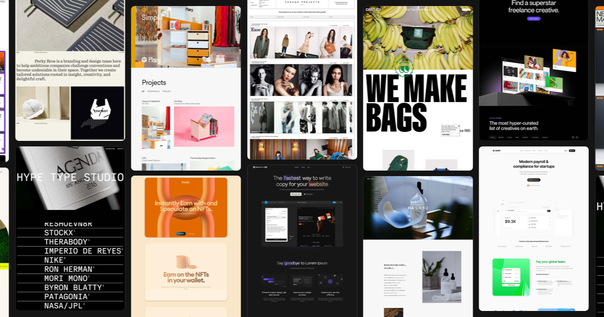 A Fresh Website screenshot