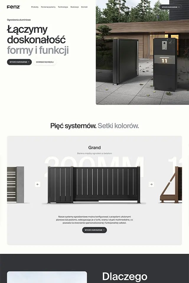 FENZ landing page