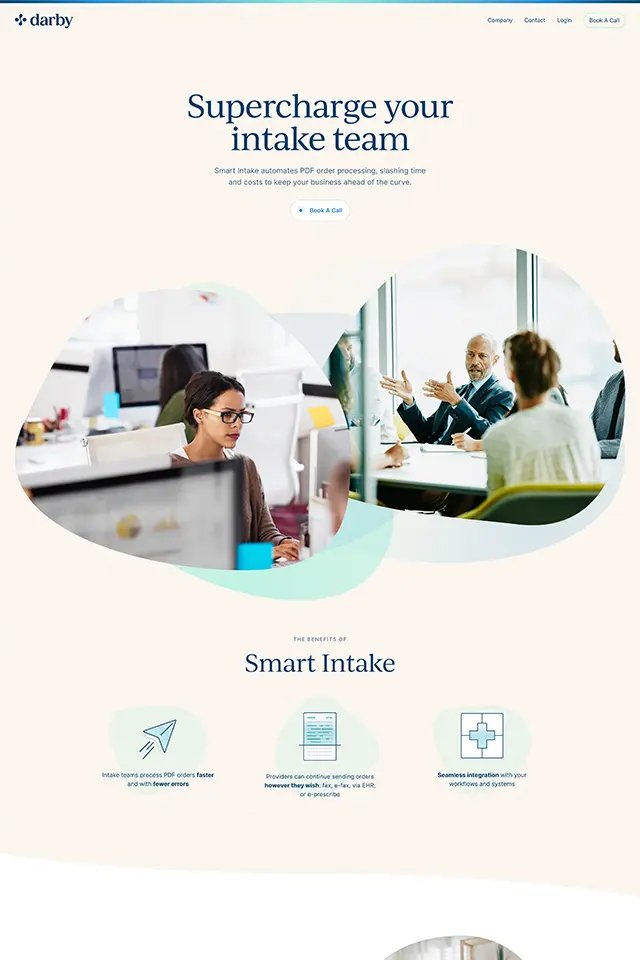 Get Darby landing page