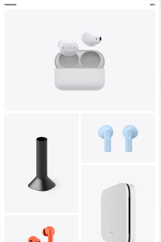 Ferdinand landing page
