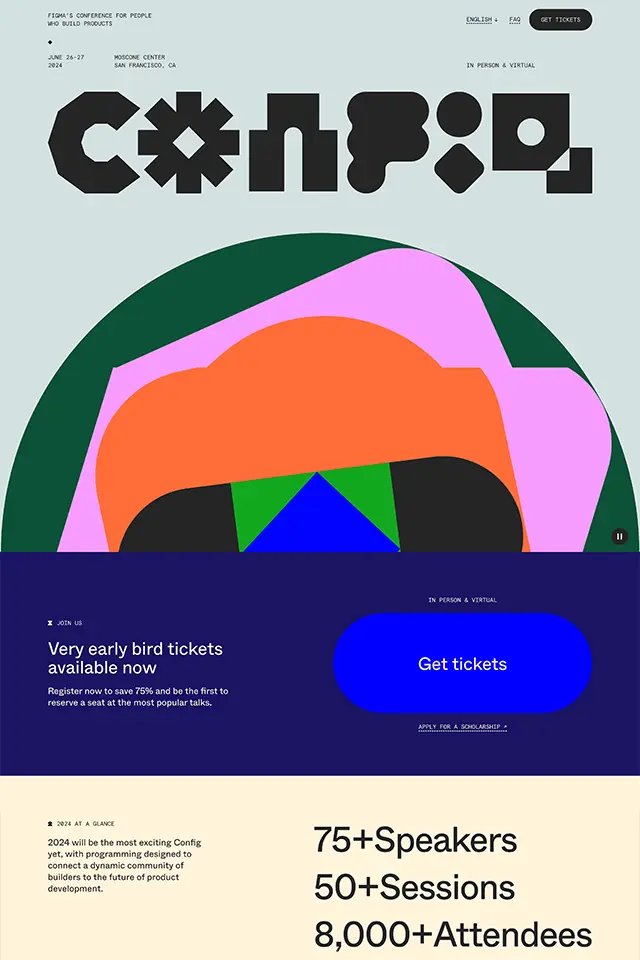 Congif 2024 landing page