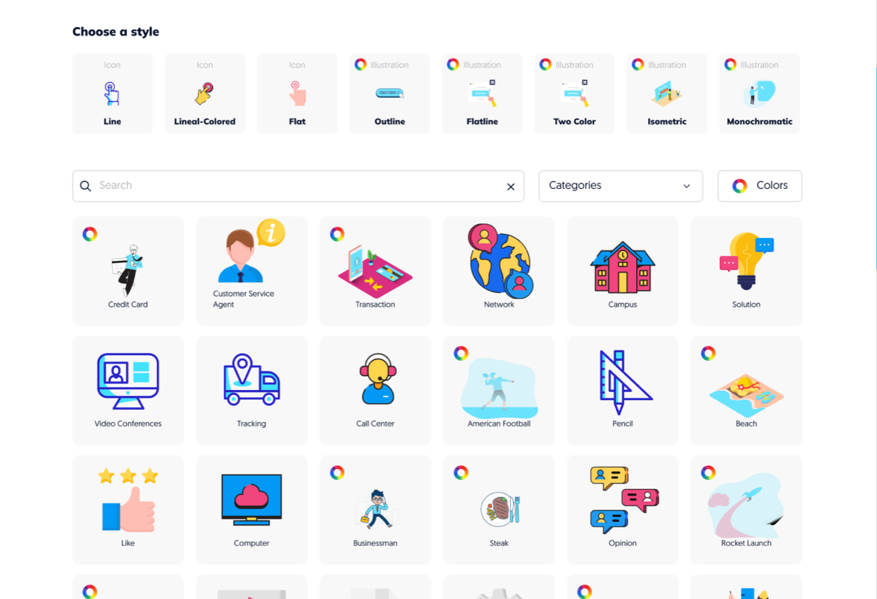 ManyPixels illustrations
