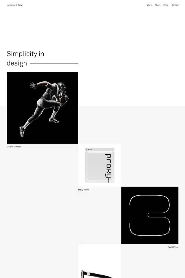 Lundqvist & Dallyn landing page