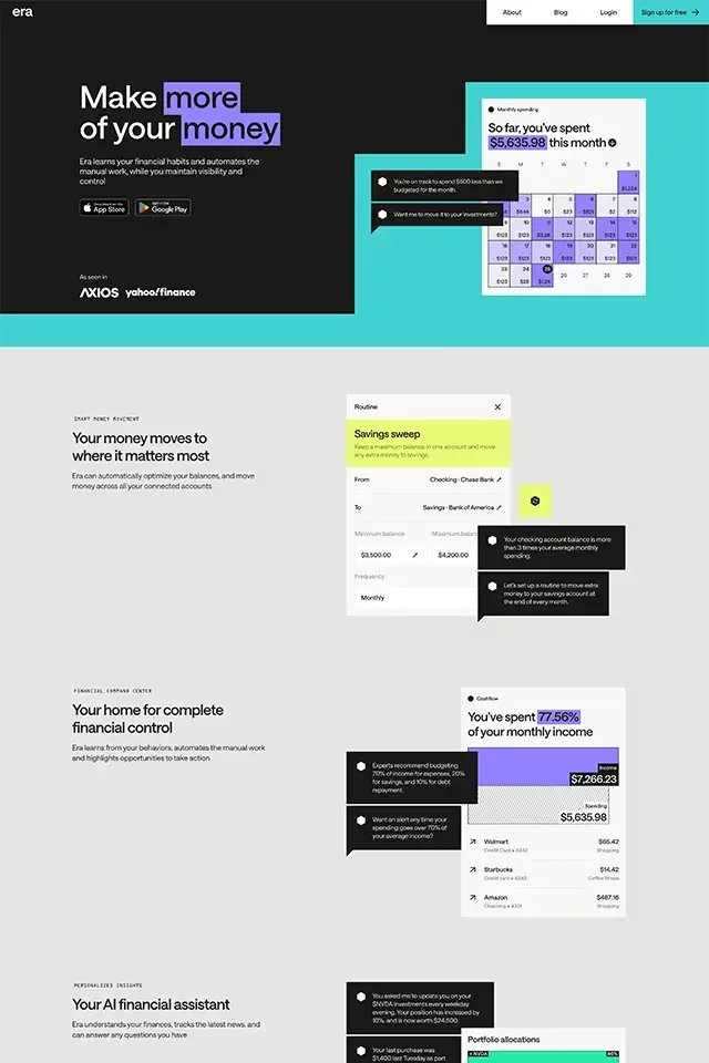 Era landing page