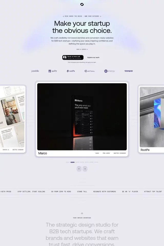 Jords+Co landing page
