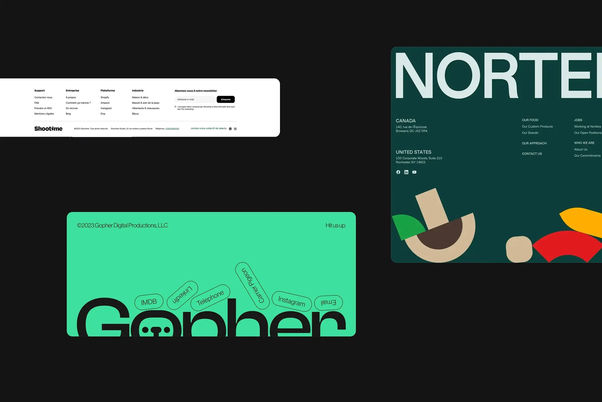 2023 Website Footer Design Trends: Inspiring Examples and Ideas for a Captivating User Experience
